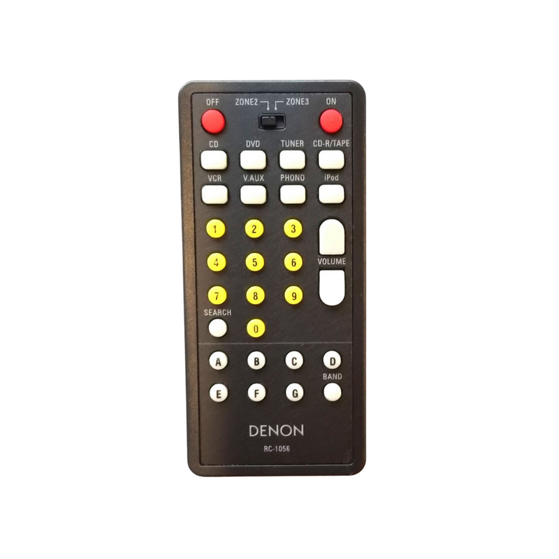 DENON OEM Remote Control RC-1056 for DENON Audio System - Awesome Remote Controls