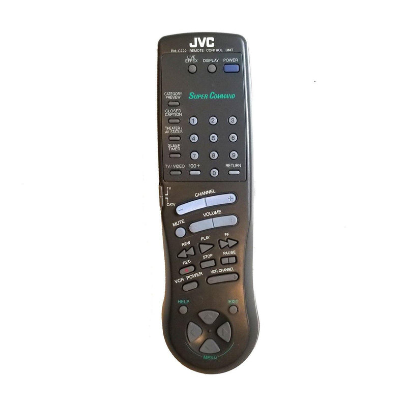 JVC OEM Remote Control RM-C722 for JVC TVs - Awesome Remote Controls