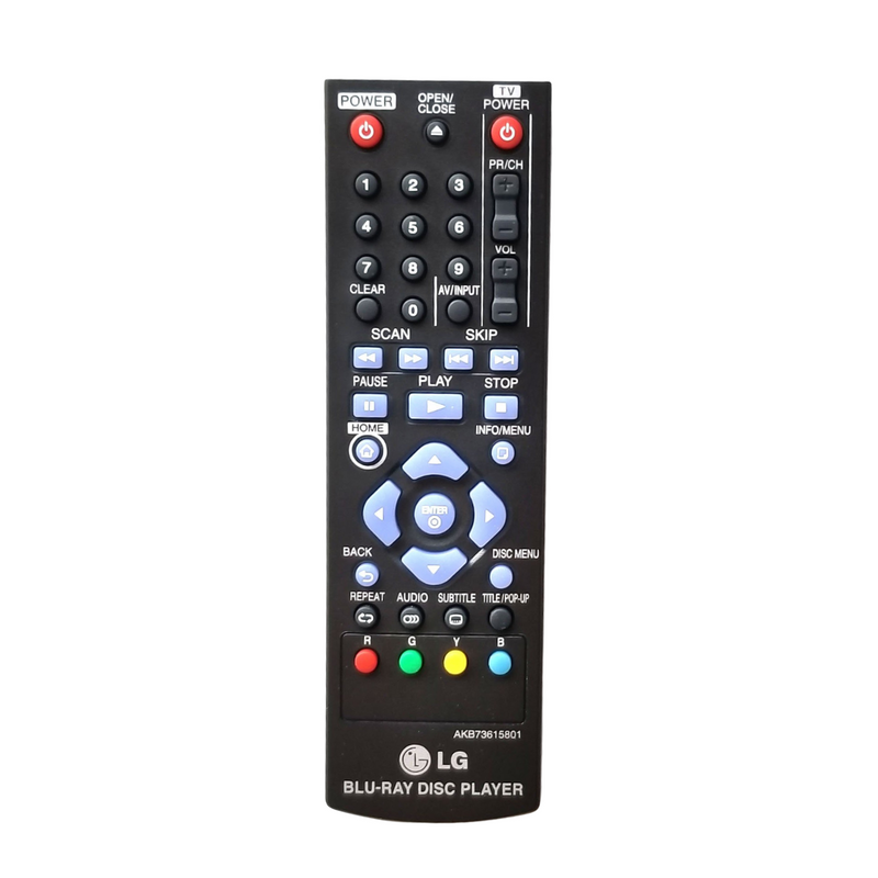LG OEM Remote Control AKB73615801 for LG Blu-ray Players - Awesome Remote Controls