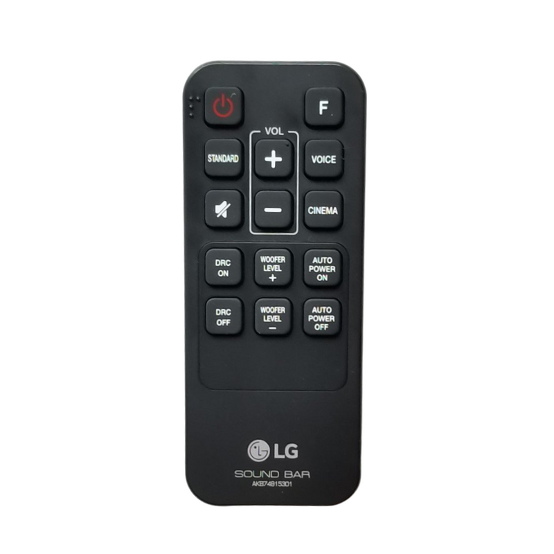 LG OEM Remote Control AKB74815301 for LG Sound Bar Audio Systems - Awesome Remote Controls