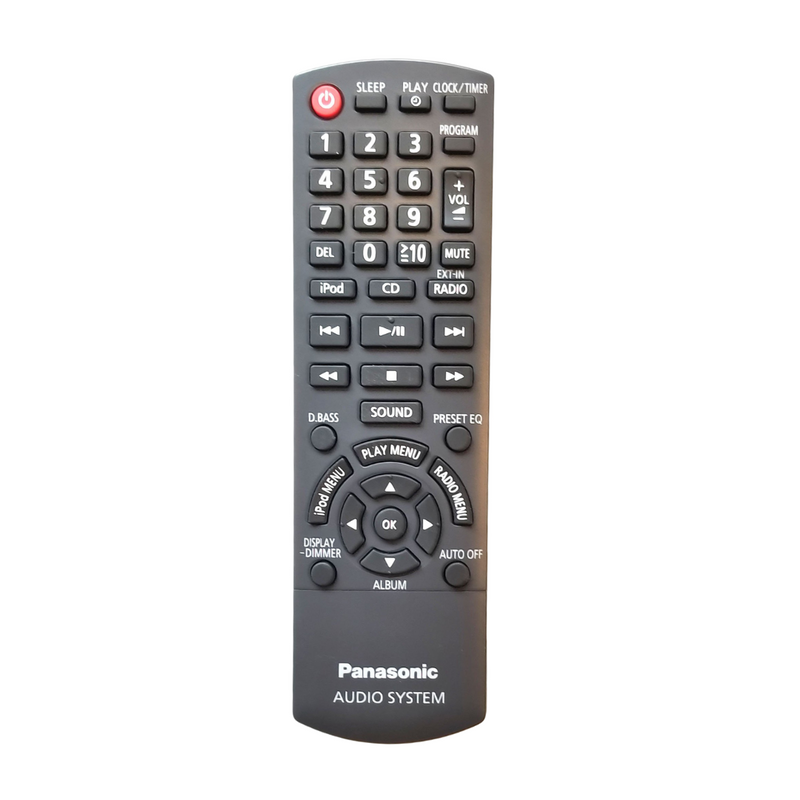 Panasonic OEM Remote Control N2QAYB000640 for Panasonic iPod Docking Stations - Awesome Remote Controls