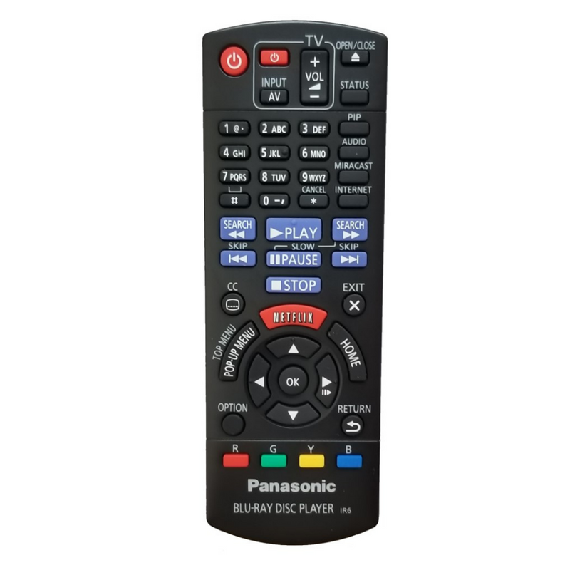 Panasonic OEM Remote Control N2QAYB000953 for Panasonic Blu-ray Players