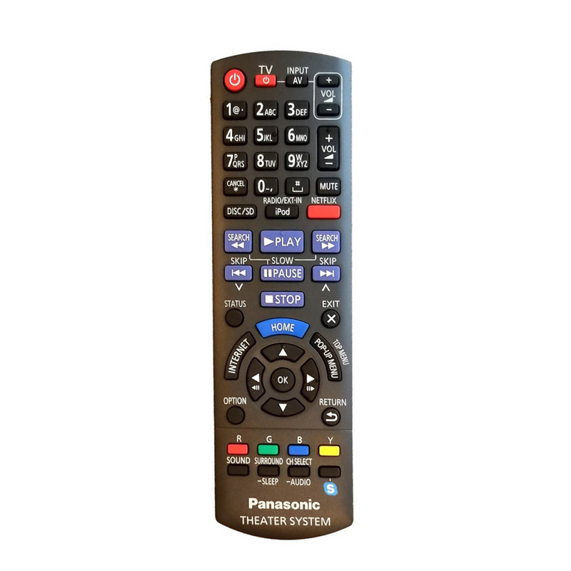 Panasonic OEM Remote Control N2QAYB000727 for Panasonic DVD Players