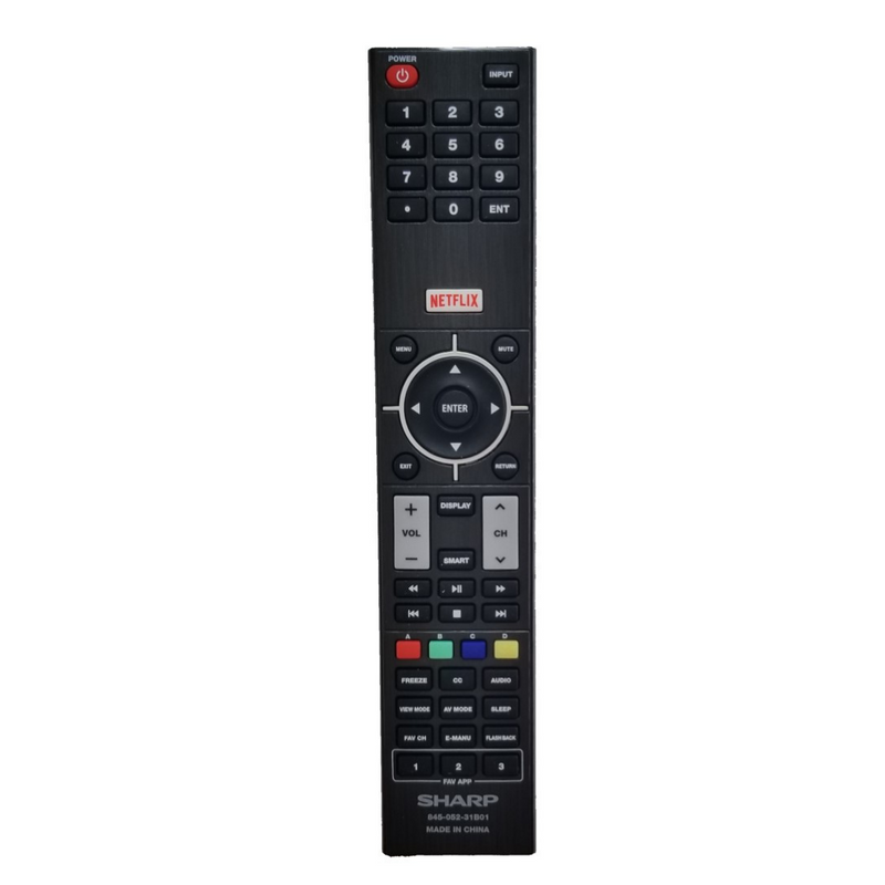 Sharp OEM Remote Control 845-052-31B01 for Sharp TVs