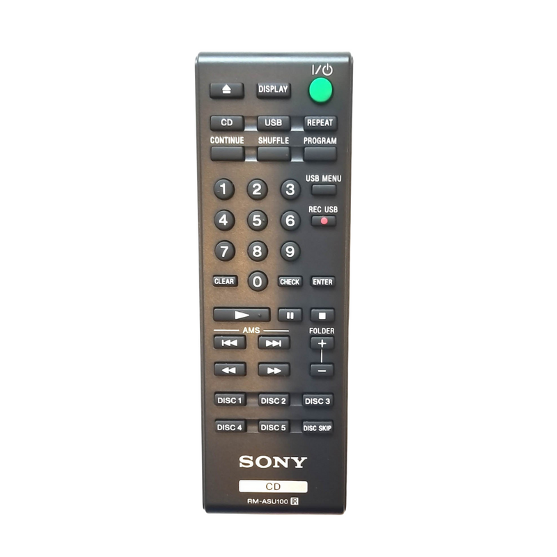 Sony OEM Remote Control RM-ASU100 for Sony CD Players - Awesome Remote Controls