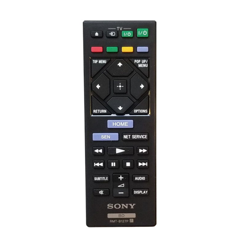 Sony OEM Remote Control RMT-B127P for Sony Blu-Ray Players - Awesome Remote Controls