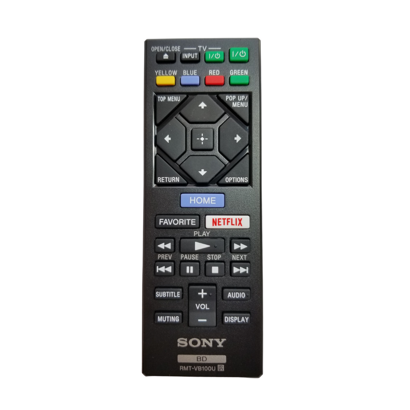 Sony OEM Remote Control RMT-VB100U for Sony Blu-ray/DVD Players - Awesome Remote Controls