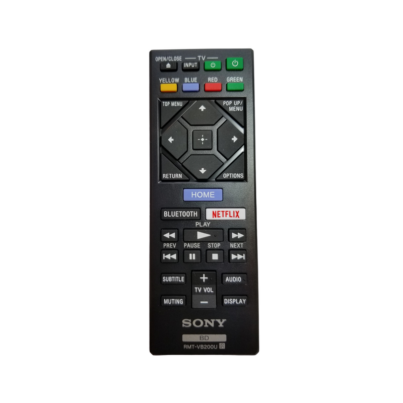 Sony OEM Remote Control RMT-VB200U for Sony Blu-ray DVD Players - Awesome Remote Controls