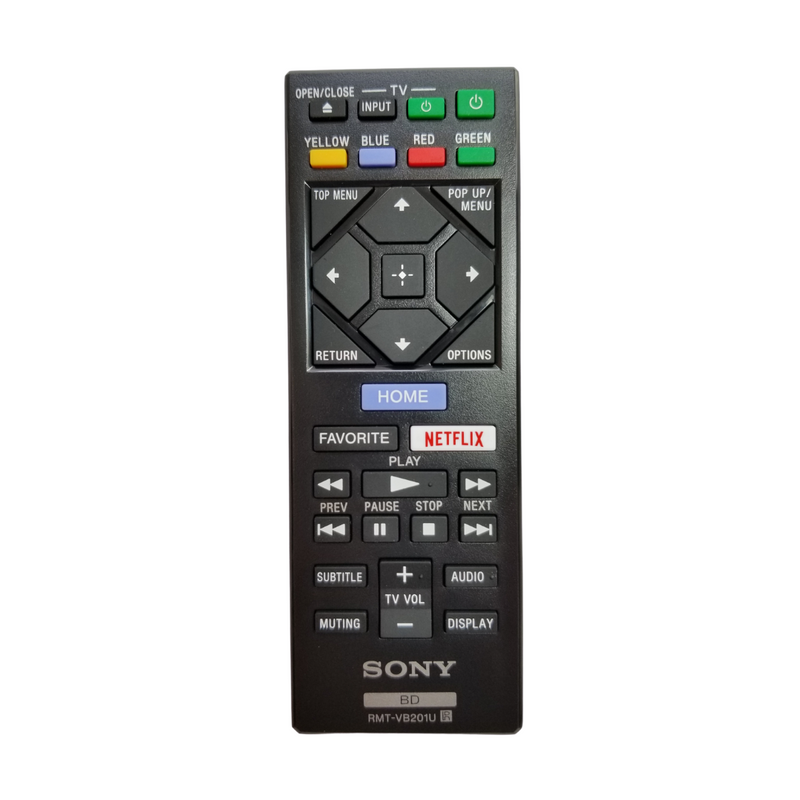 Sony OEM Remote Control RM-VB201U for Sony Blu-ray DVD Players - Awesome Remote Controls