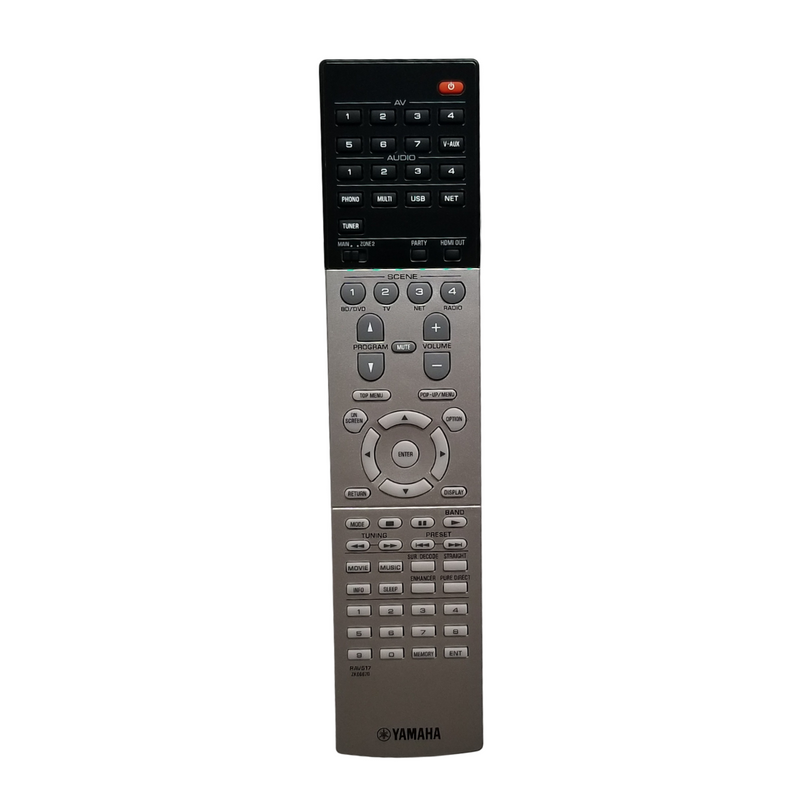 Yamaha OEM Remote Control ZK066700, RAV517 for Yamaha Audio Receivers - Awesome Remote Controls